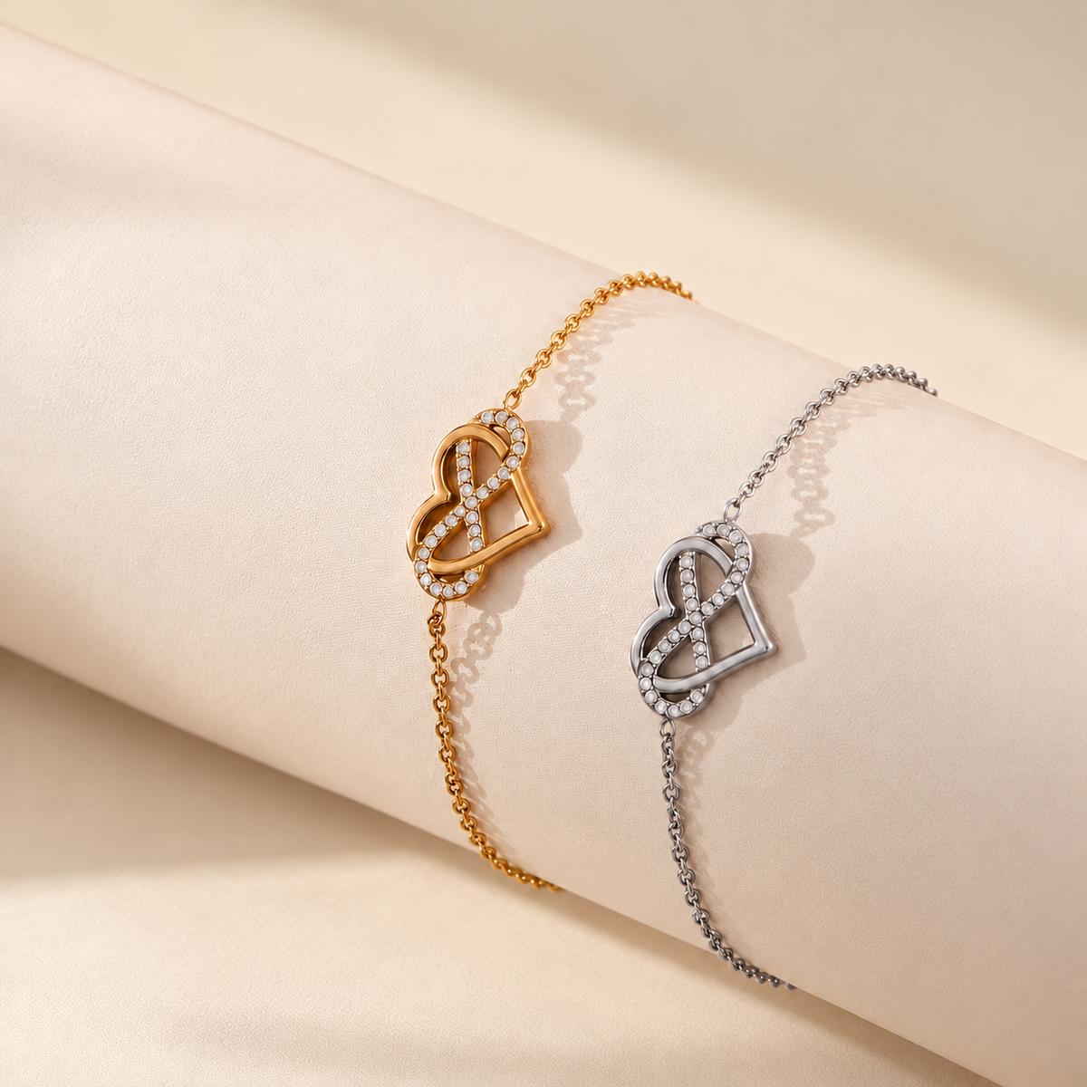 Infinity Heart Bracelet