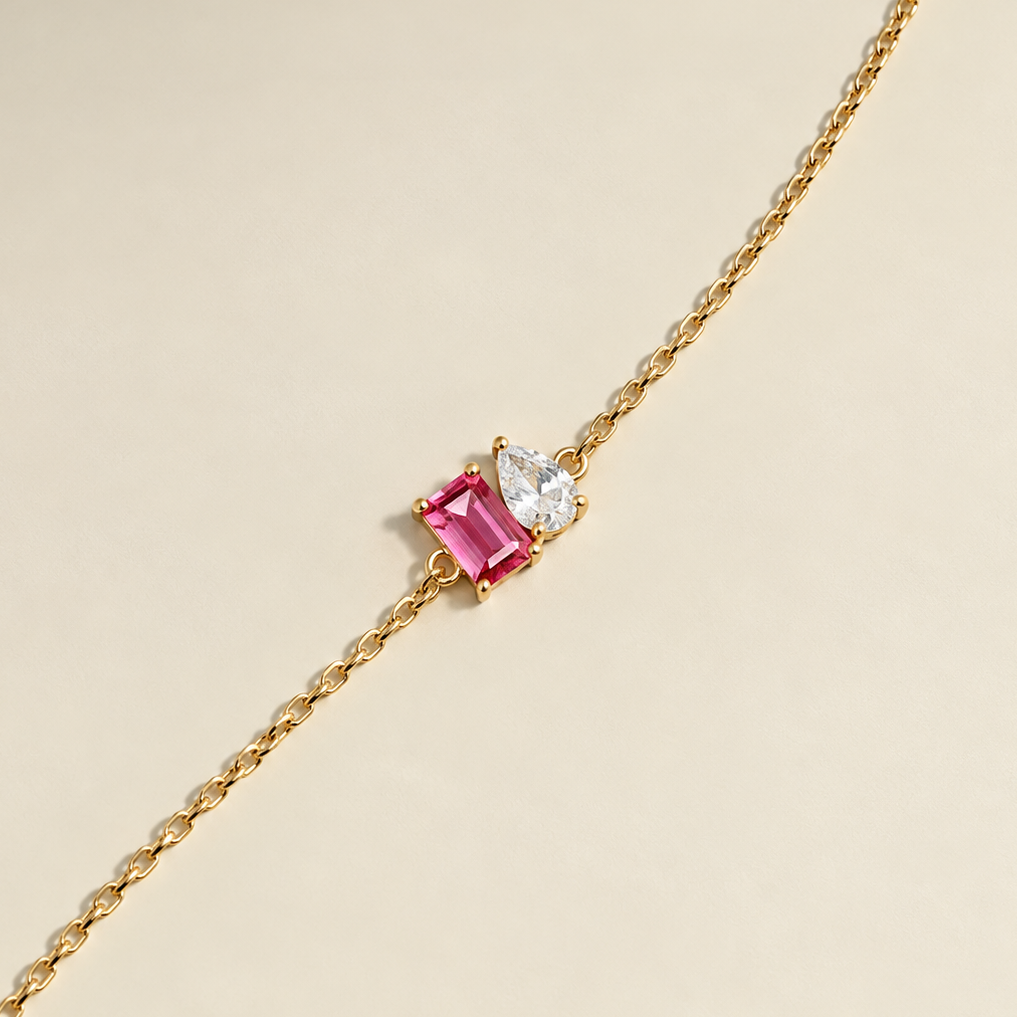 Dual Birthstone Bracelet