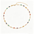 Colorful Crystal Beaded Necklace