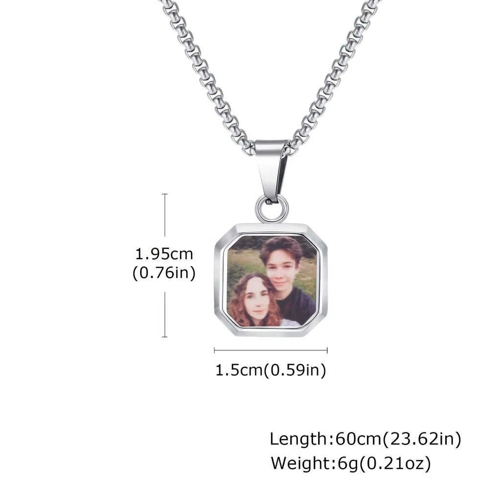 Heat-Activated Photo Necklace