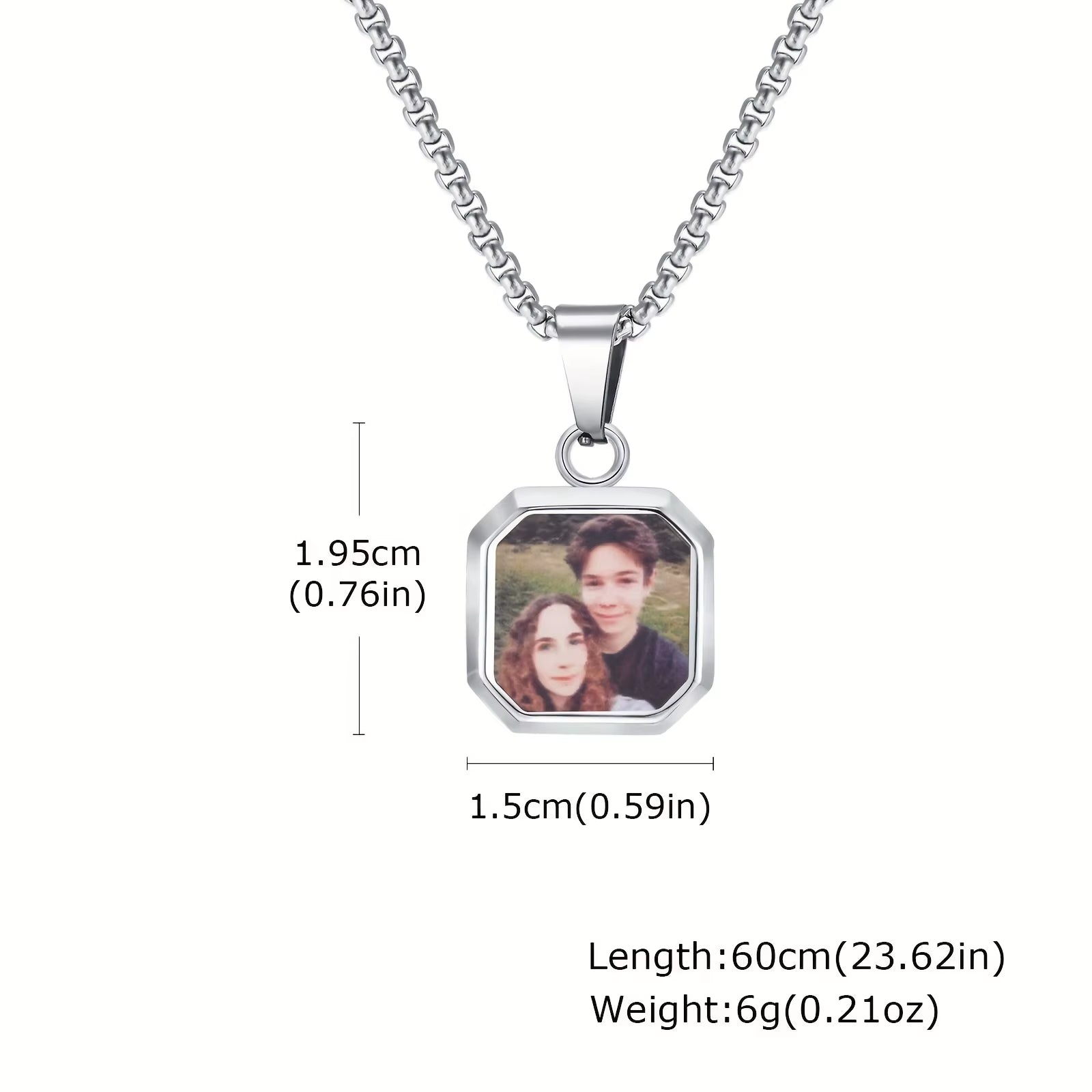 Heat-Activated Photo Necklace