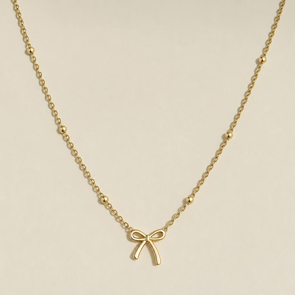 Bella Bow Necklace