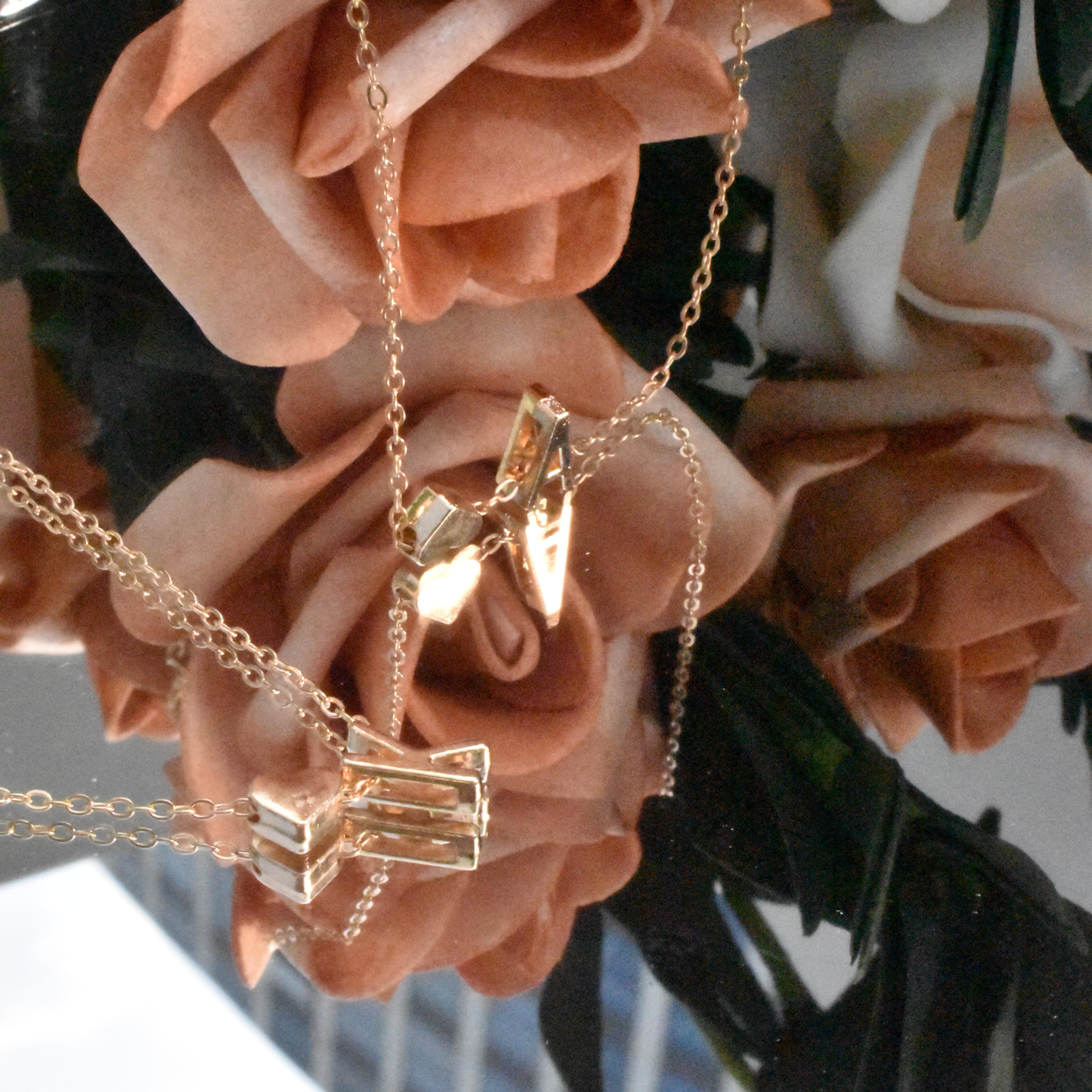 Heart Initial Necklace