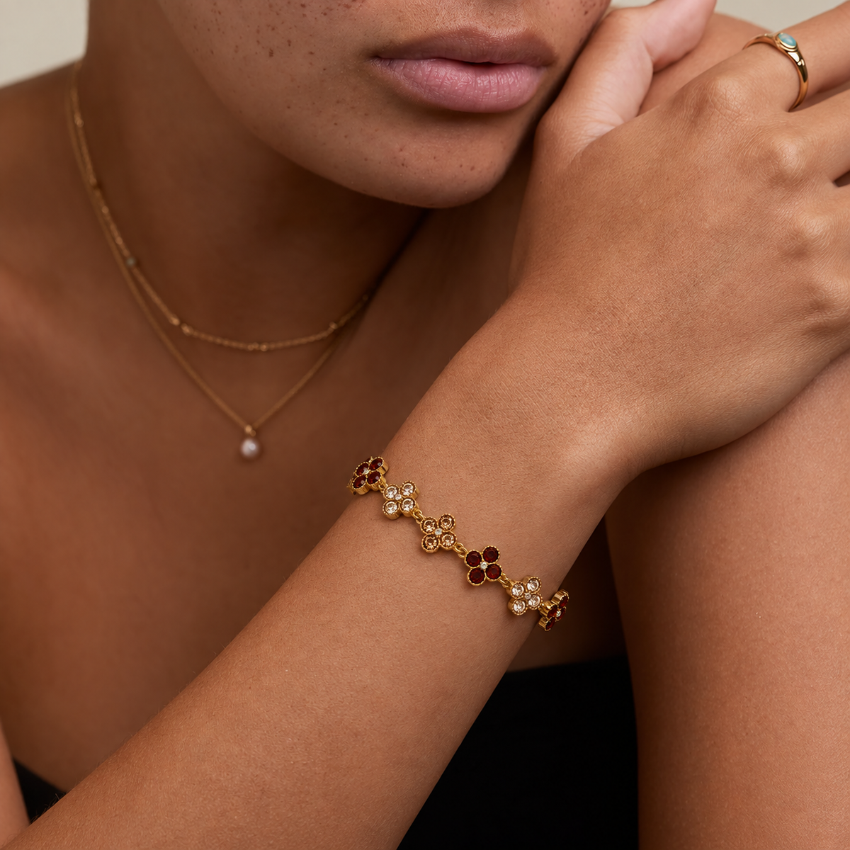 Four Leaf Clover Bracelet