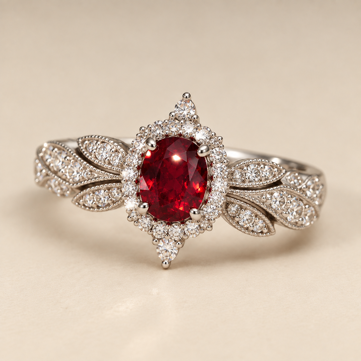 Vintage Ruby Ring