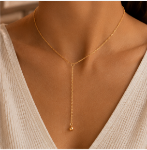 Celeste Drop Necklace
