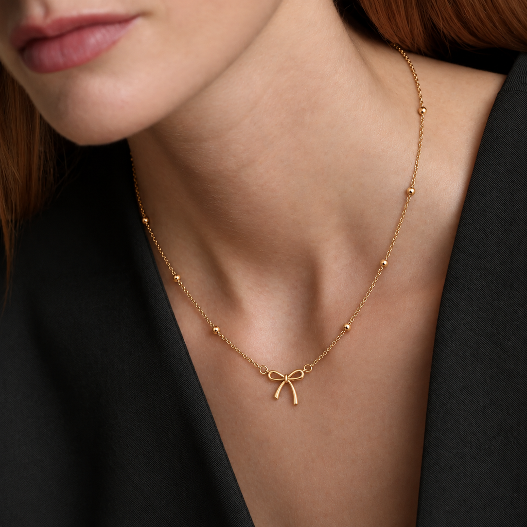 Bella Bow Necklace