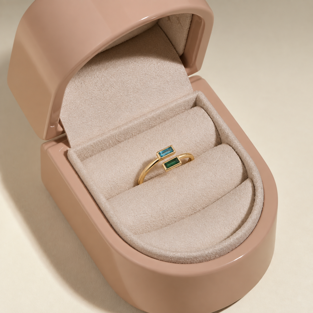 Birthstones Adjustable Ring