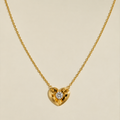 Floating Heart Pendant Necklace