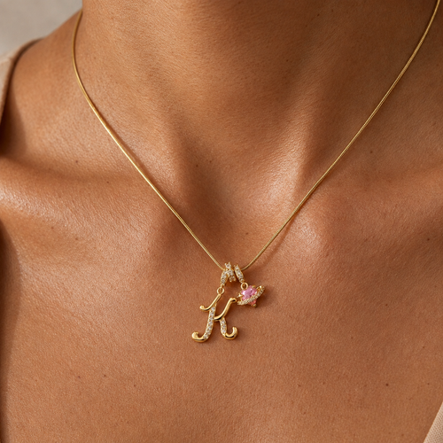 Celeste Initial Necklace