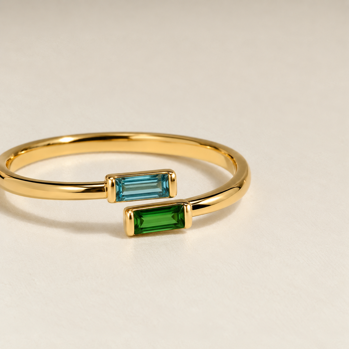 Birthstones Adjustable Ring