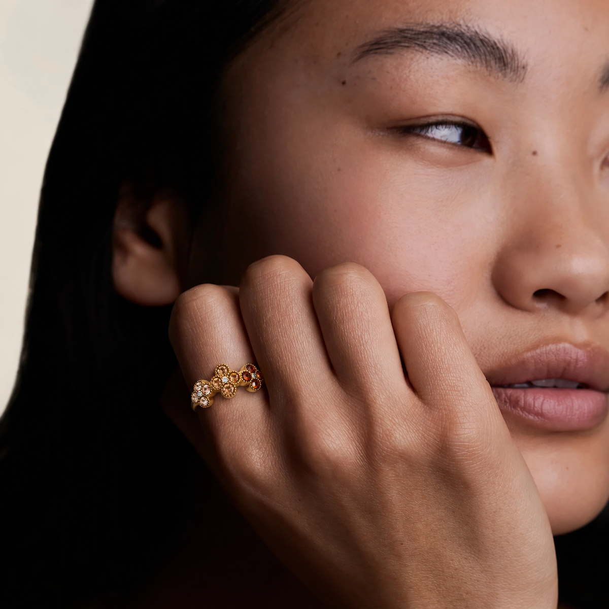 Four Leaf Clover Ring