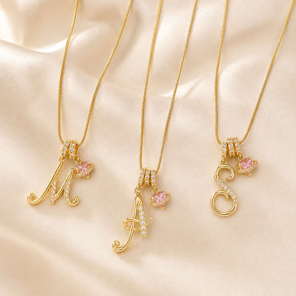 Celeste Initial Necklace