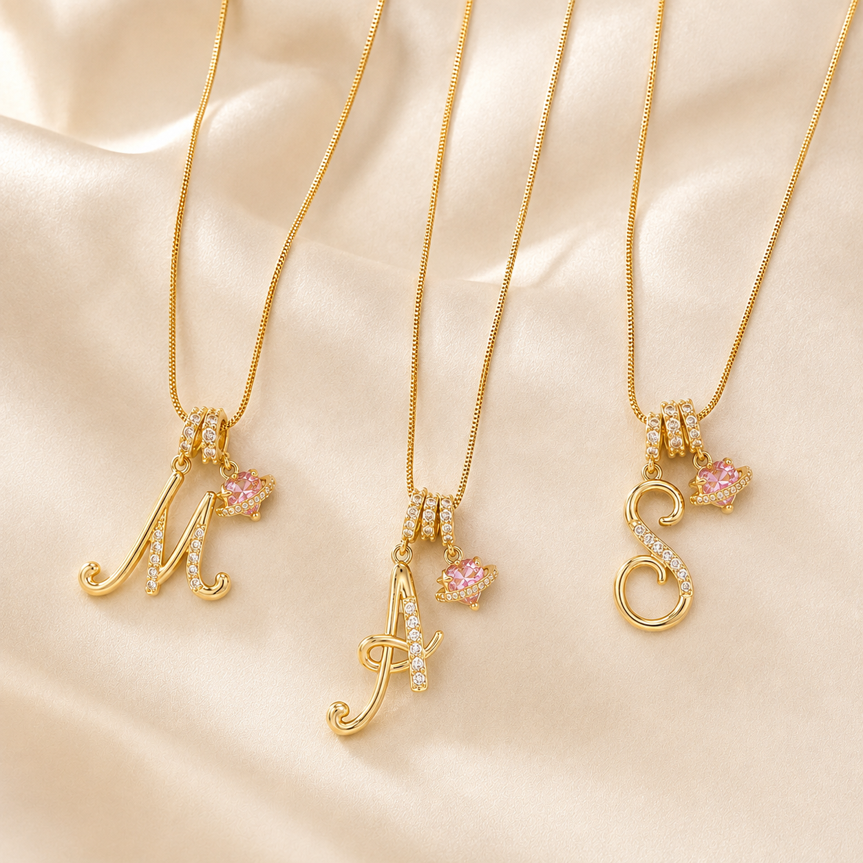 Celeste Initial Necklace
