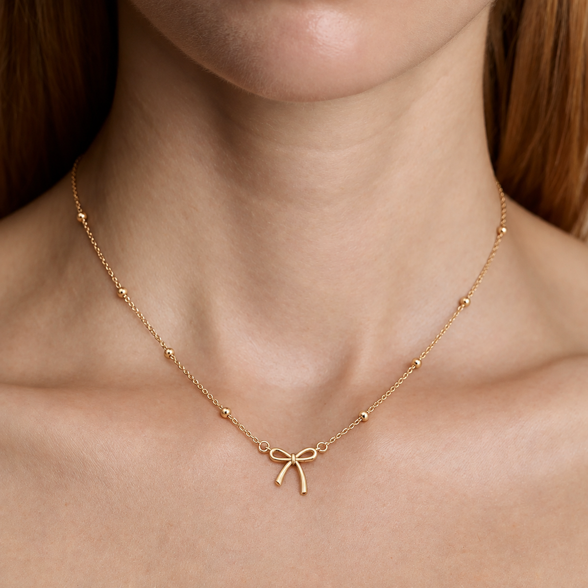 Bella Bow Necklace