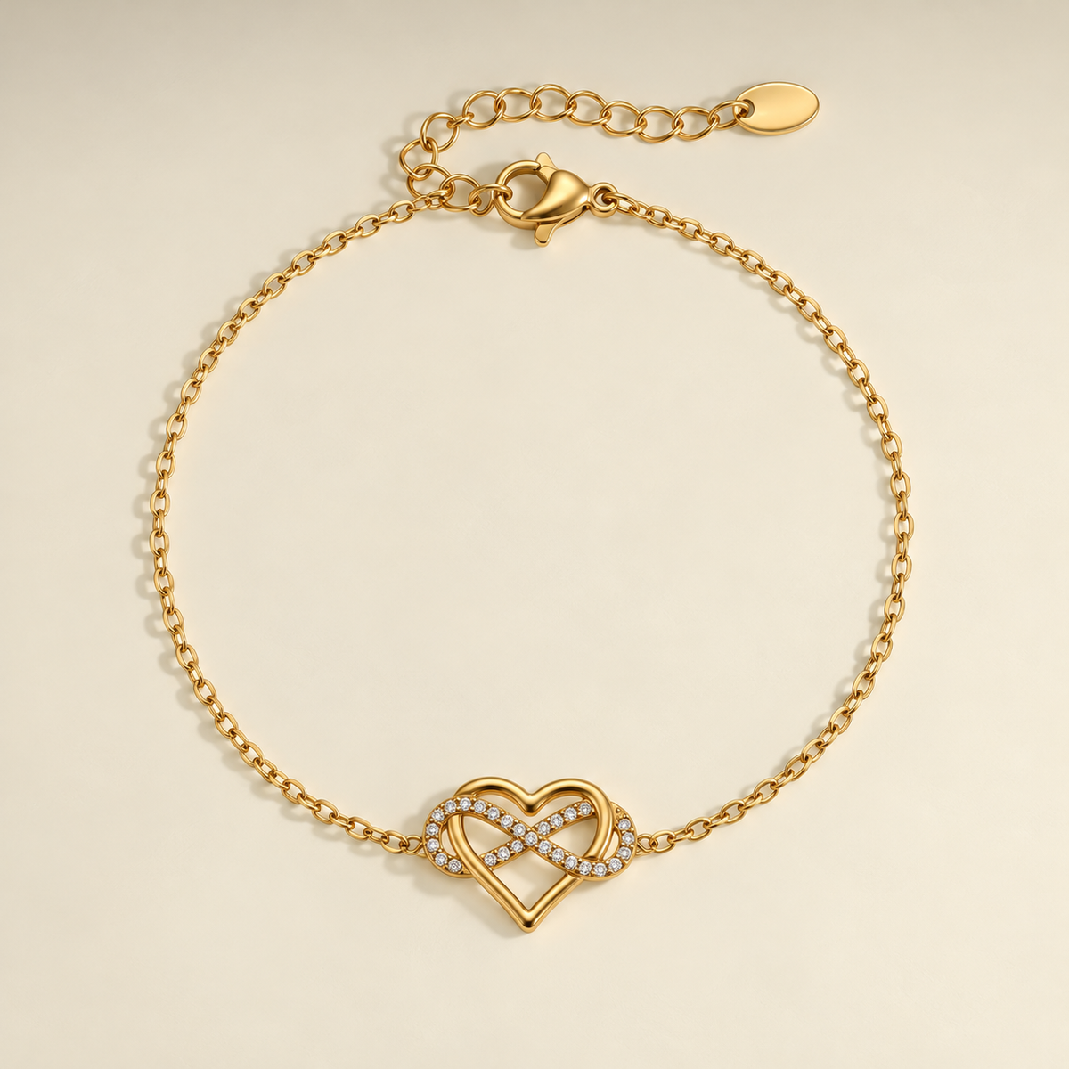 Infinity Heart Bracelet