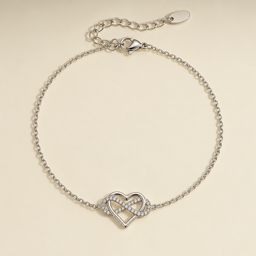 Infinity Heart Bracelet