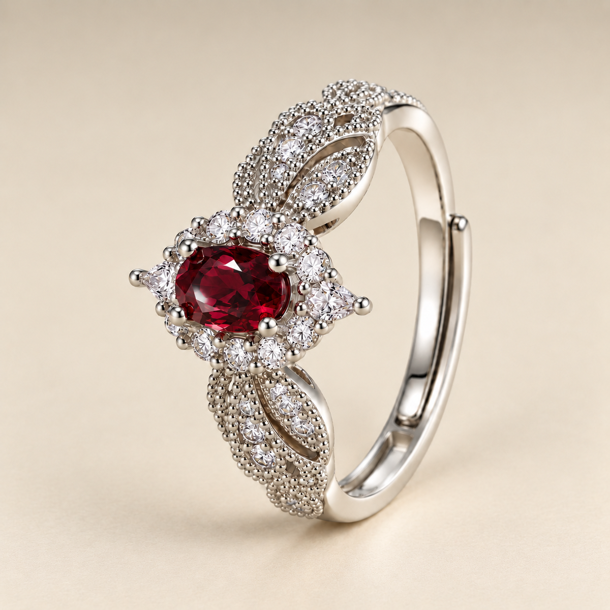 Vintage Ruby Ring