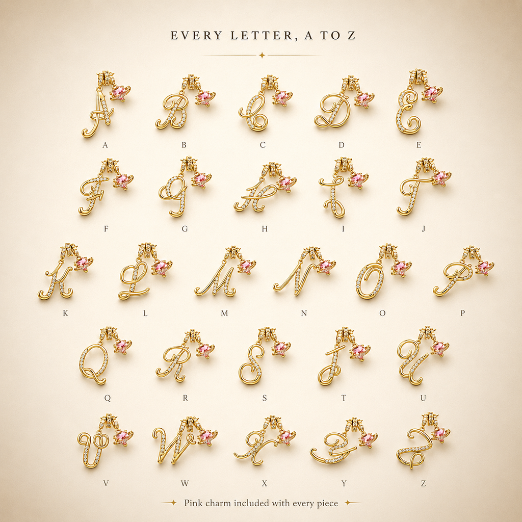 Celeste Initial Necklace