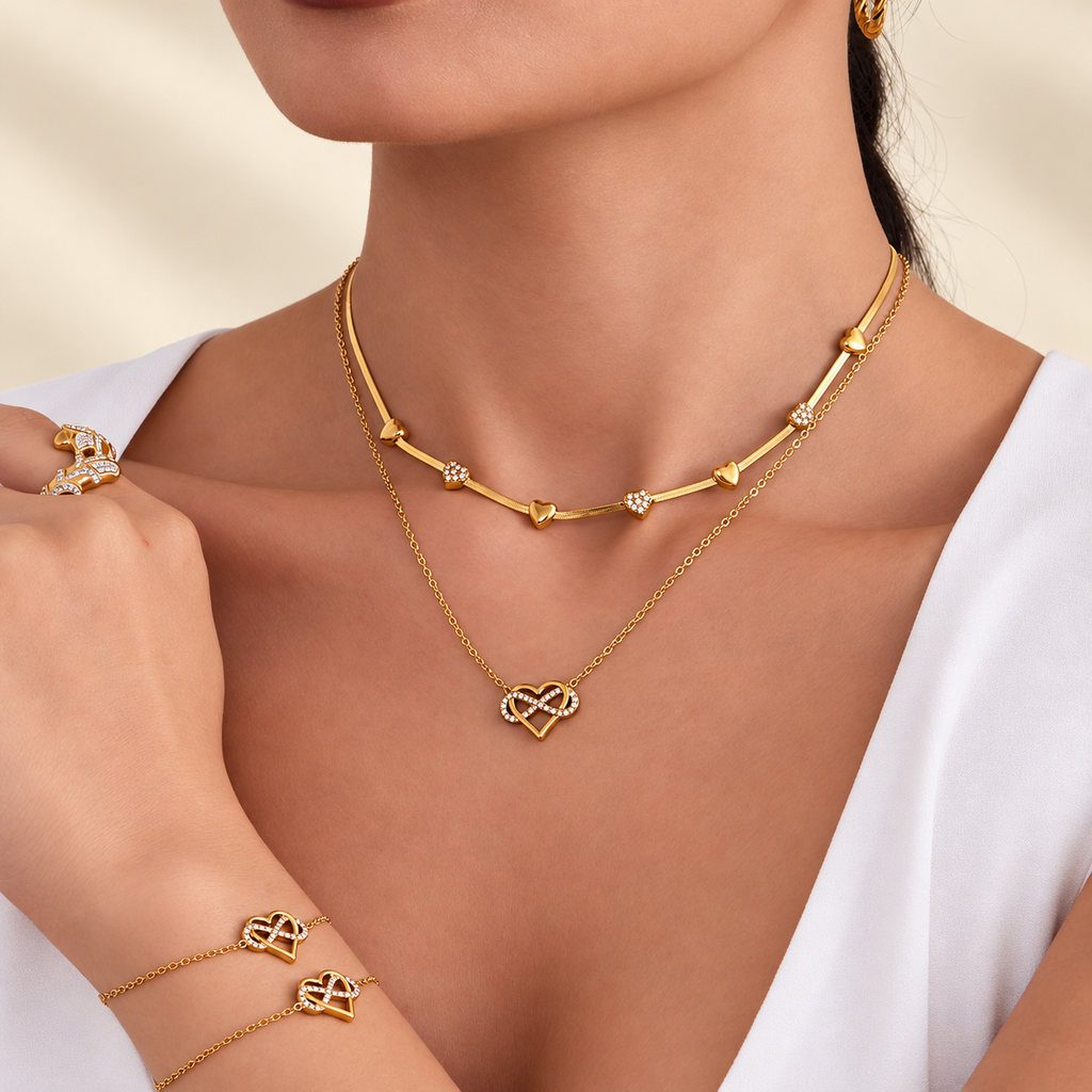 Infinity Heart Bracelet