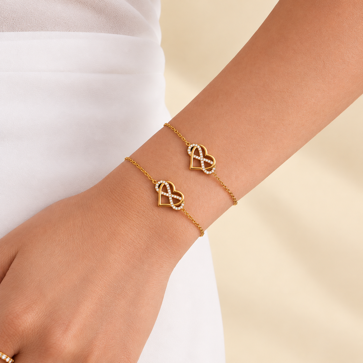 Infinity Heart Bracelet