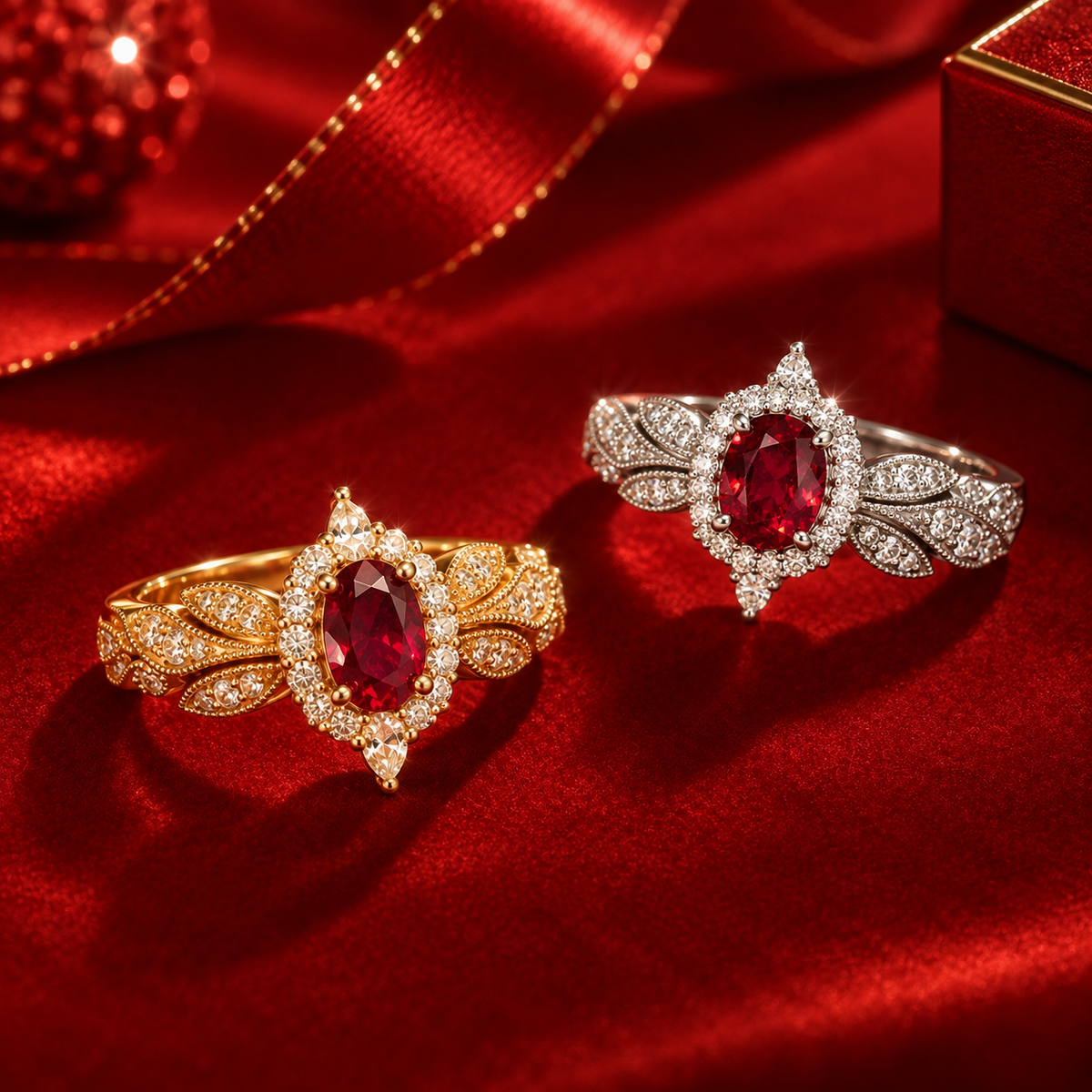 Vintage Ruby Ring