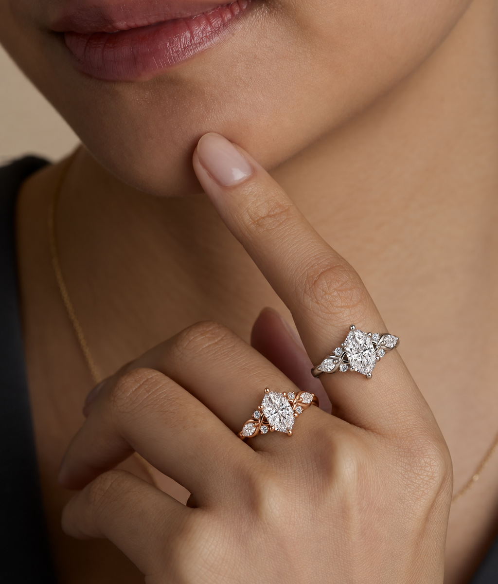 Marquise Crystal Ring