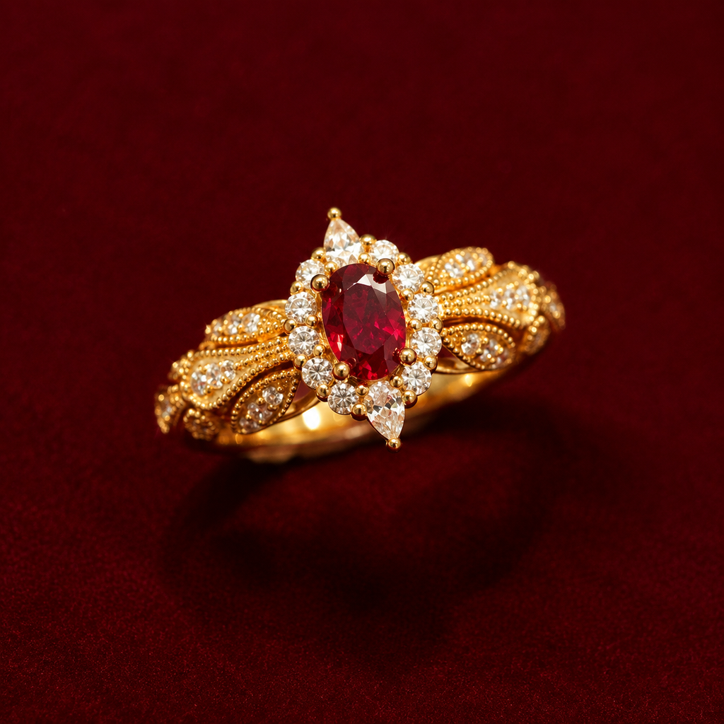 Vintage Ruby Ring