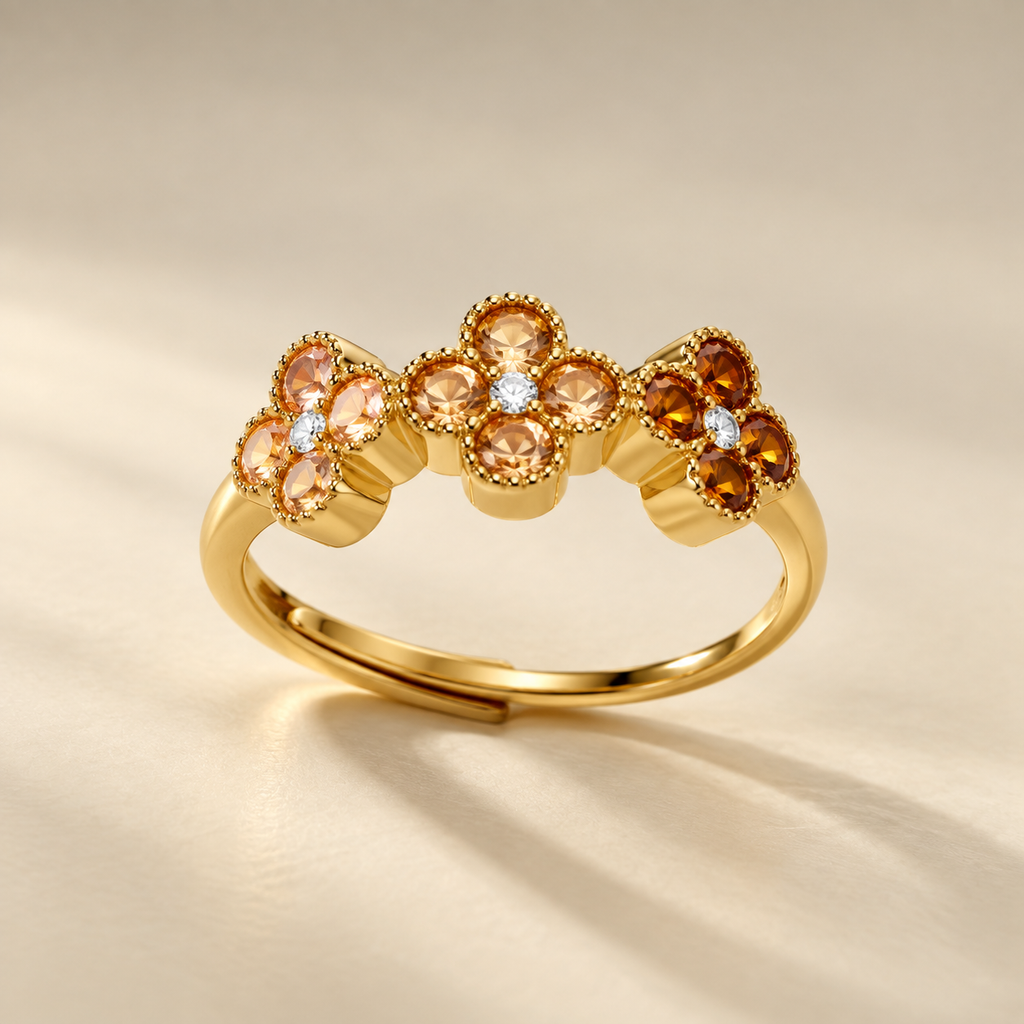 Four Leaf Clover Ring