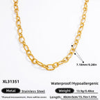 Textured Link Chain