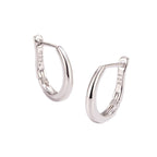 Polished Gold Chunky Huggie Hoops