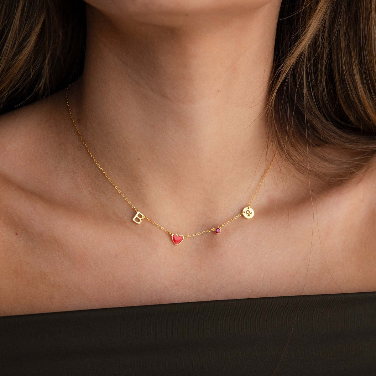 Personal Keepsake Charm Pendant Necklace