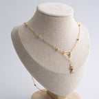 Fashion Y‑Shape Necklace | Initial Y Letter Heart‑Shaped Zircon Stone Pendant