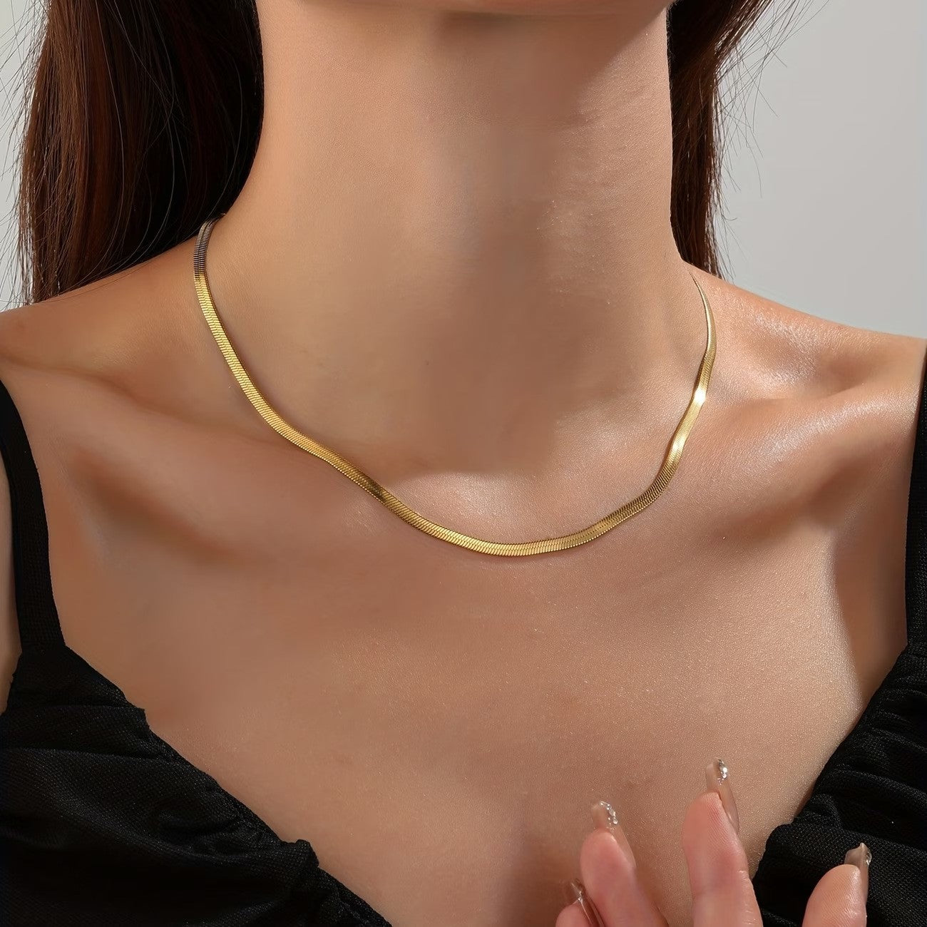 18K Gold Vacuum Plated, Non-Tarnish