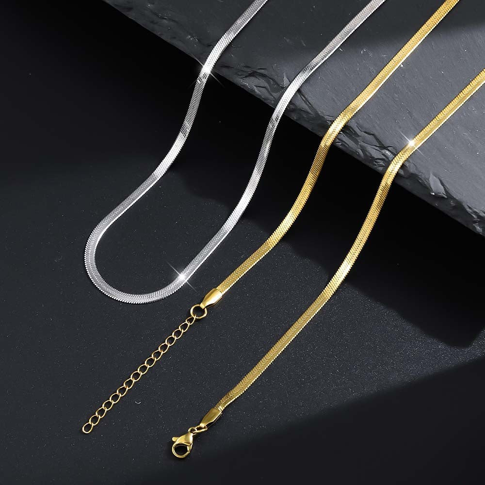 18K Gold Vacuum Plated, Non-Tarnish
