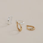 Chunky Huggie Hoops