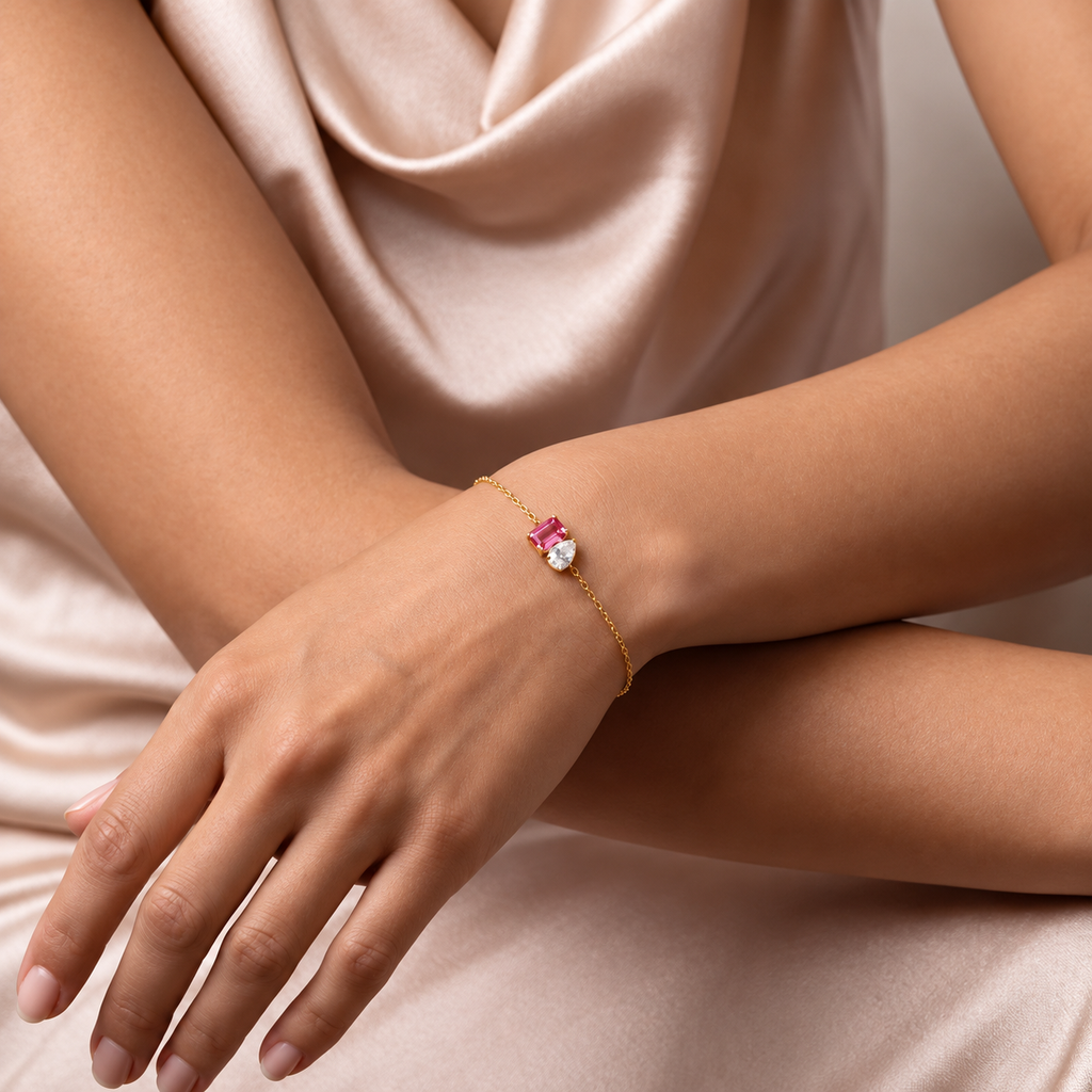 Dual Birthstone Bracelet
