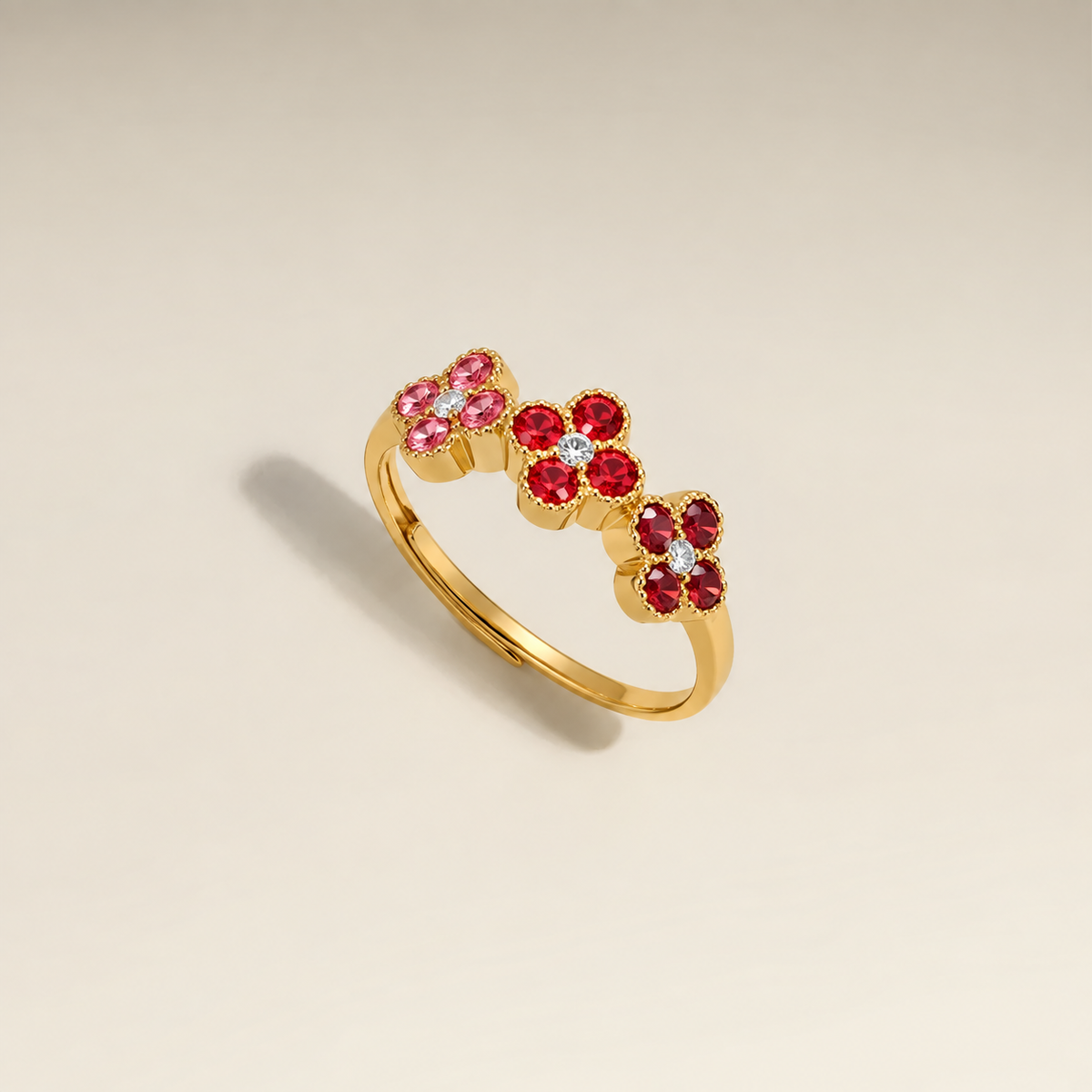 Four Leaf Clover Ring