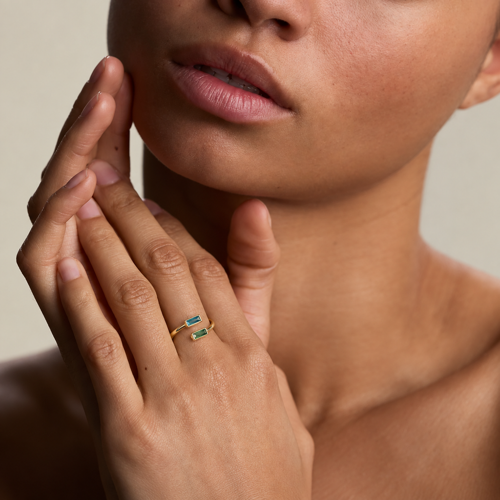Birthstones Adjustable Ring