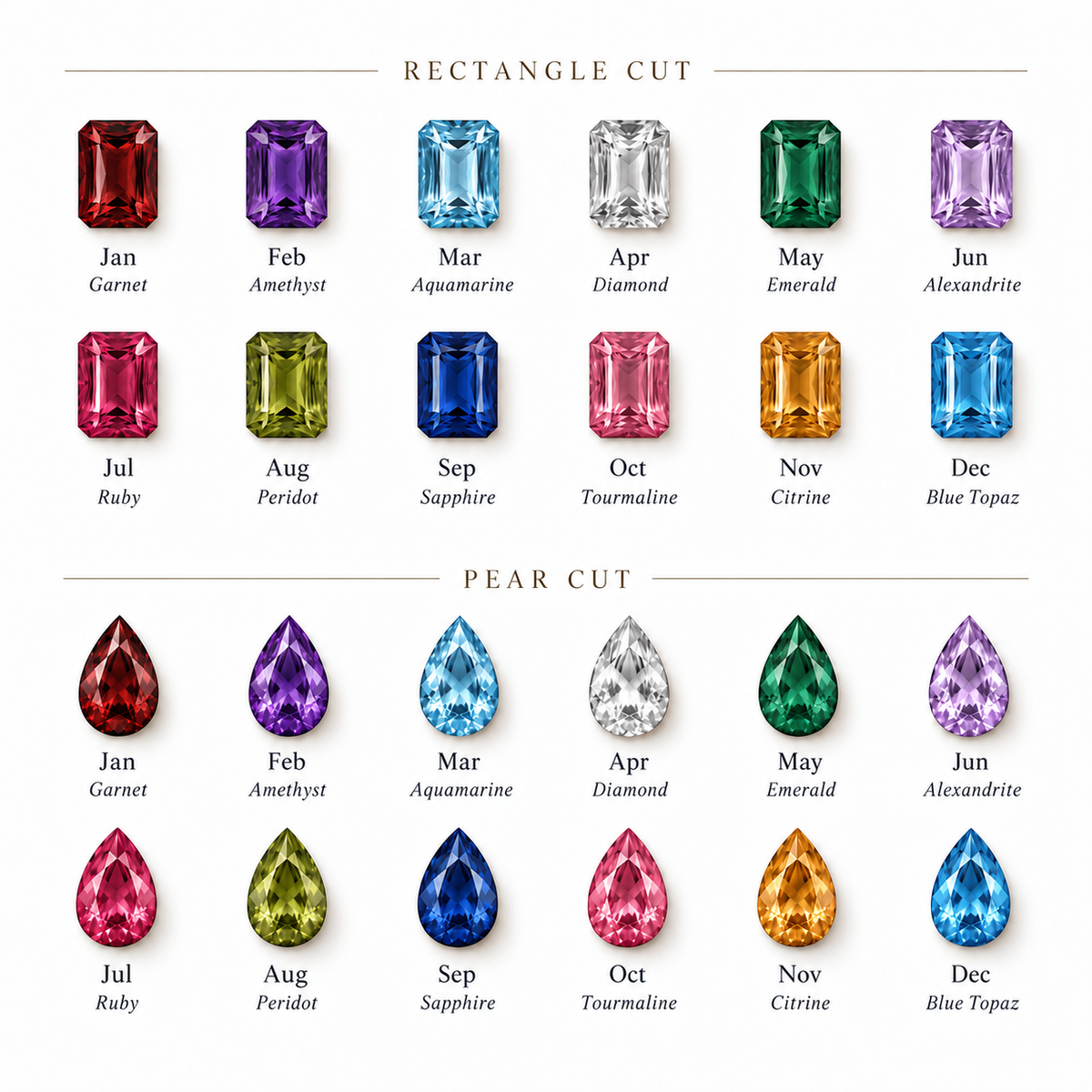 Toi Et Moi Birthstone Bracelet