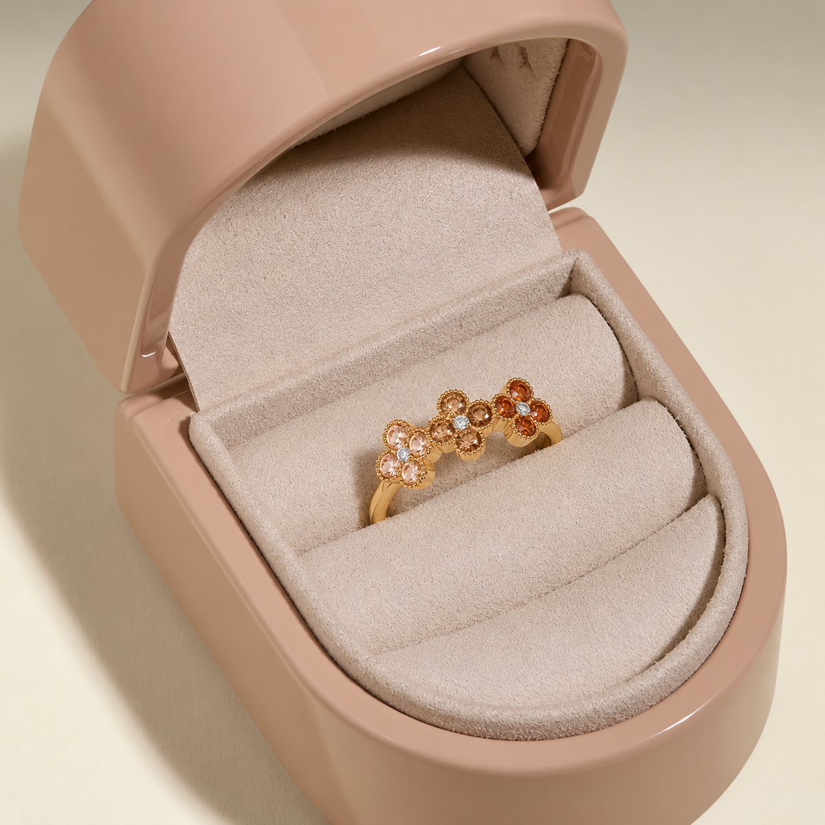 Four Leaf Clover Ring