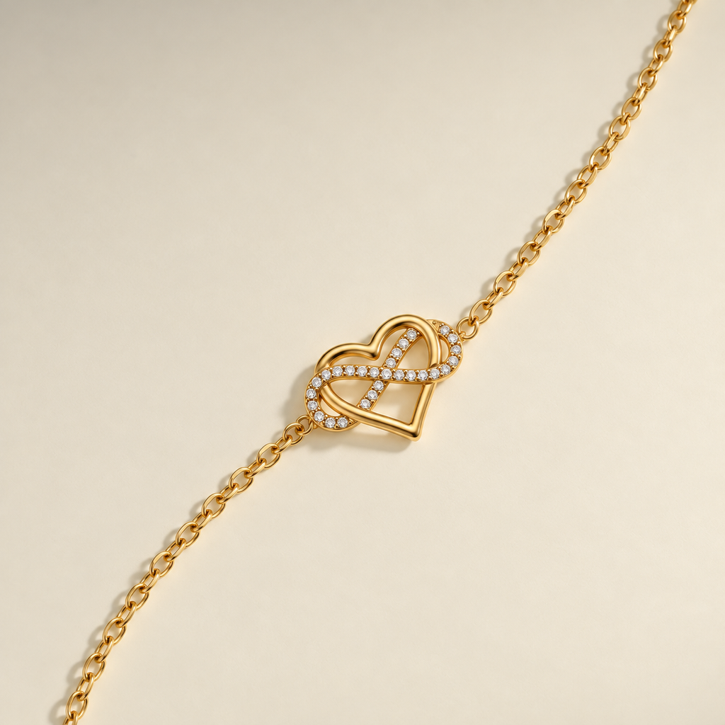 Infinity Heart Bracelet